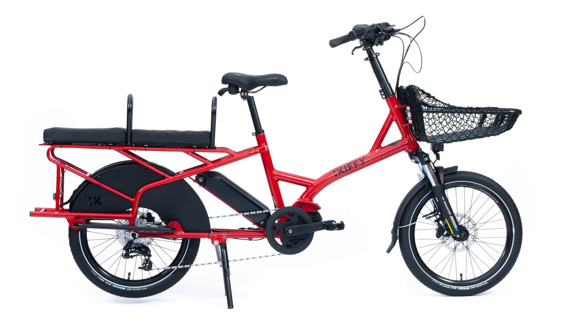 Si vous avez 2e enfants entre 7 et 10 ans, vous pouvez installer deux anneaux de maintien sur le porte-bagage arrière