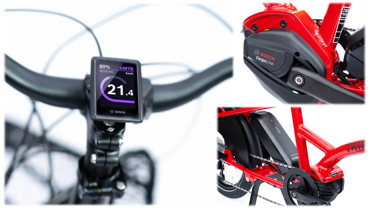 Moteur Bosch Cargo Line, batterie Powerpack 545 Wh et console Kiox 300