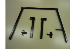 Béquille biporteur Classic Bakfiets.nl (avec visserie)