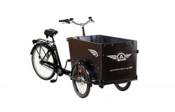 Triporteur Amsterdam Air Smiley avec options pneu crème et selle en cuir