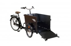 Triporteur Amsterdam Air Smiley avec options pneu crème et selle en cuir