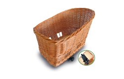 Panier chien arrière  Pasja 50cm avec coussin SENNA (sans grille)