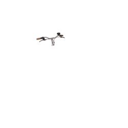 Poignées cuir Brooks pré-rodé (une longue, une courte)