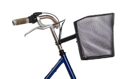 Panier de vélo avant fixe en métal (fixation potence)