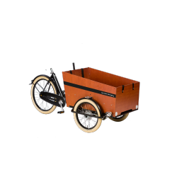 Triporteur Bakfiets.nl sur coussins d'air avec différentes options - cliquez sur Configurer pour plus d'informations
