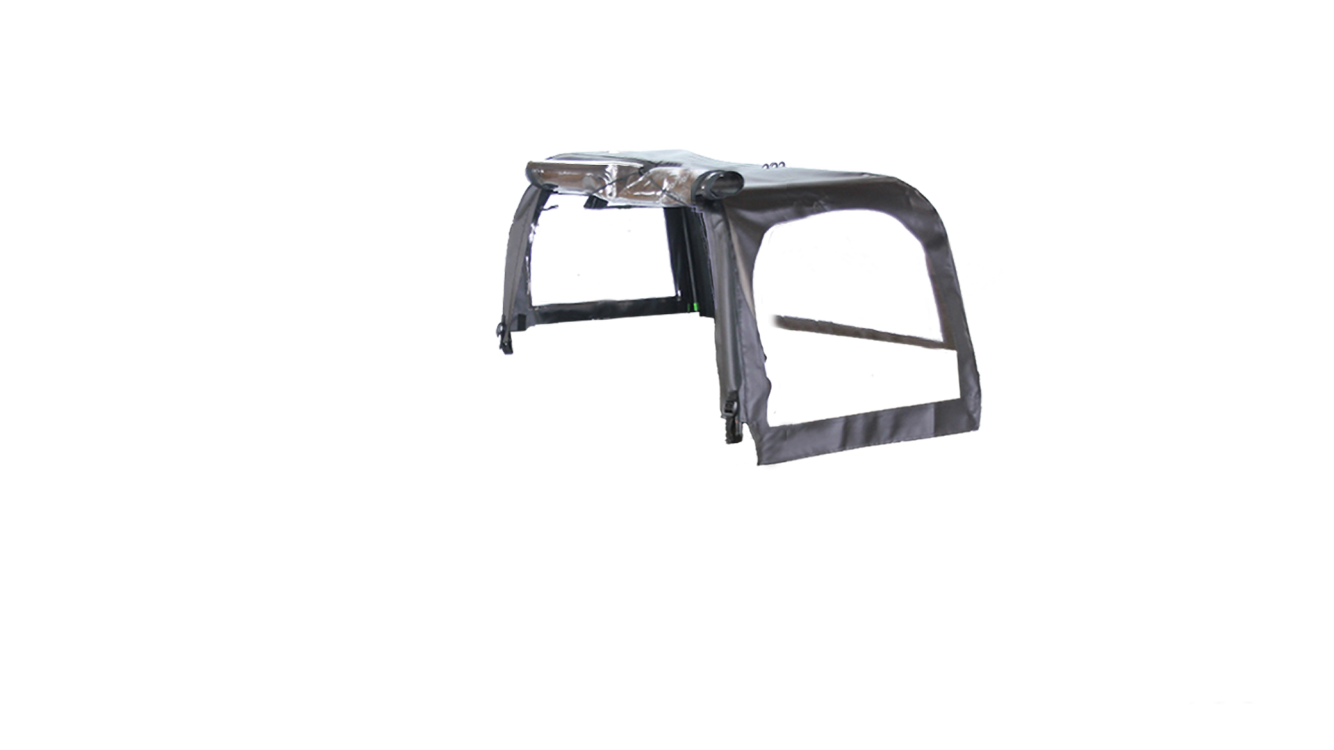 Tente de pluie noire