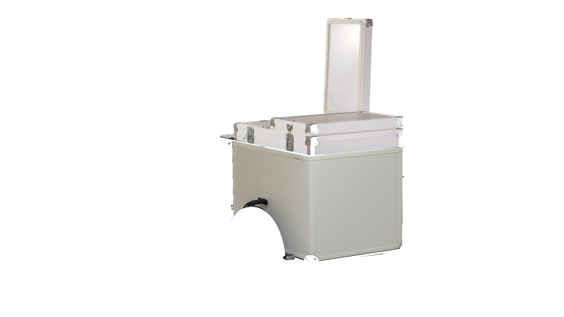 Coffre isotherme avec deux compartiments