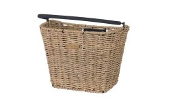 Panier de vélo avant amovible en rotin Basil Breme