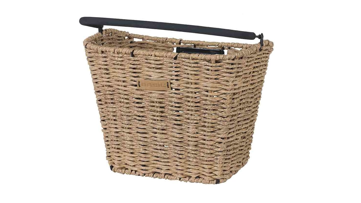 Panier de vélo avant amovible en rotin Basil Breme