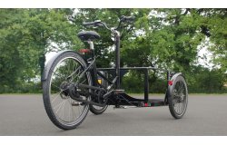 Le triporteur NIHOLA MAXX assistance pédalier avec son nouveau cadre G2