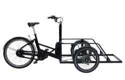 Le triporteur NIHOLA MAXX assistance pédalier avec son nouveau cadre G2