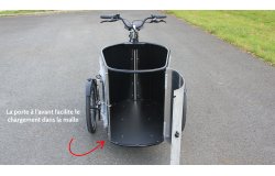 Nihola Cargo XL PRO assistance pédalier avec porte avant (modèle de démonstration)