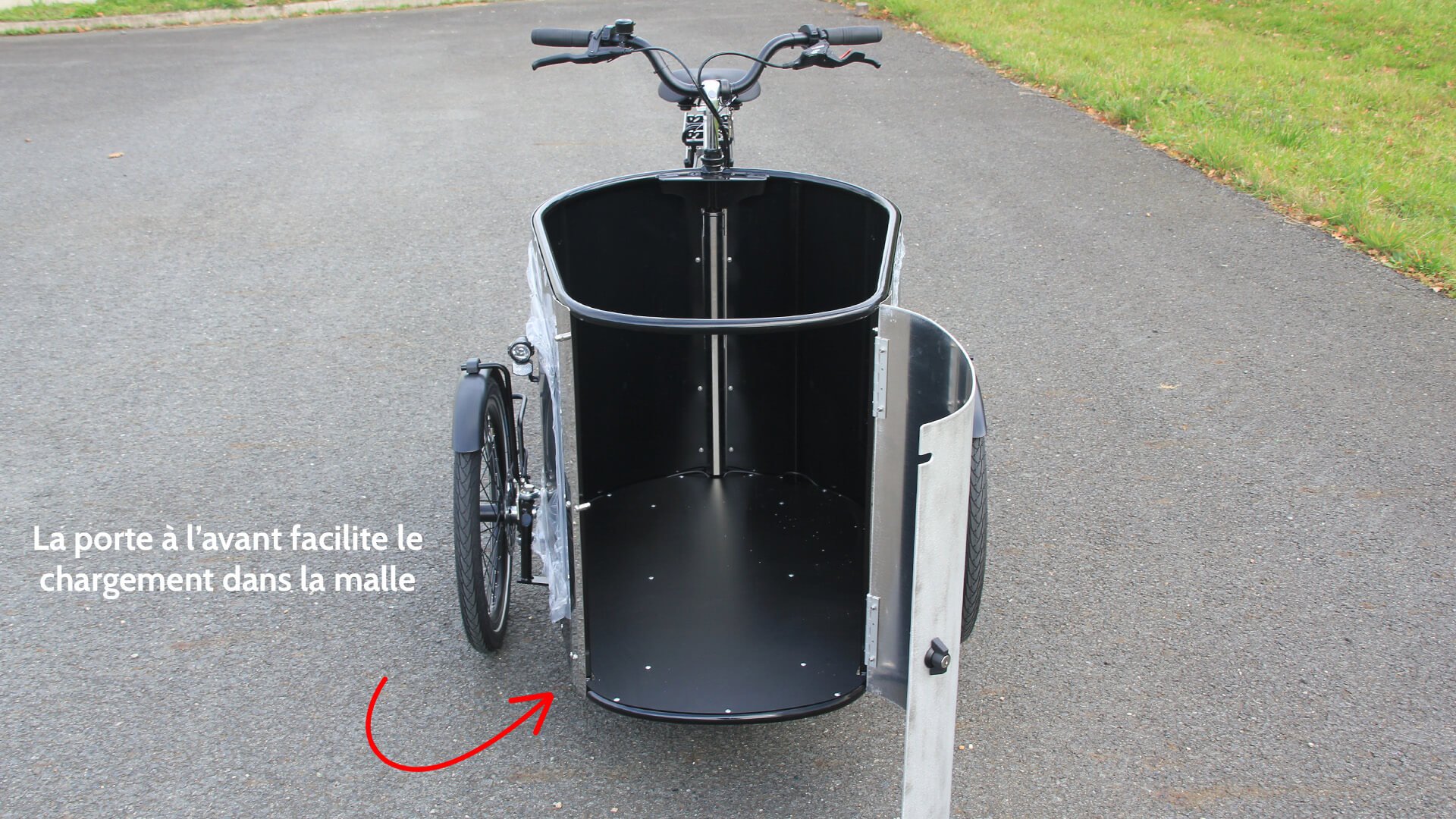 Nihola Cargo XL PRO assistance pédalier avec porte avant (modèle de démonstration)