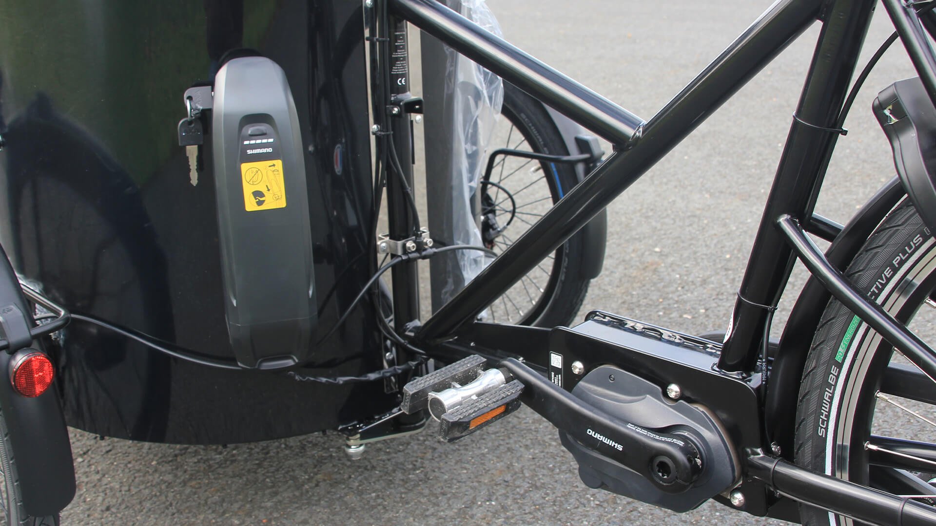 Nihola Cargo XL PRO assistance pédalier avec porte avant (modèle de démonstration)