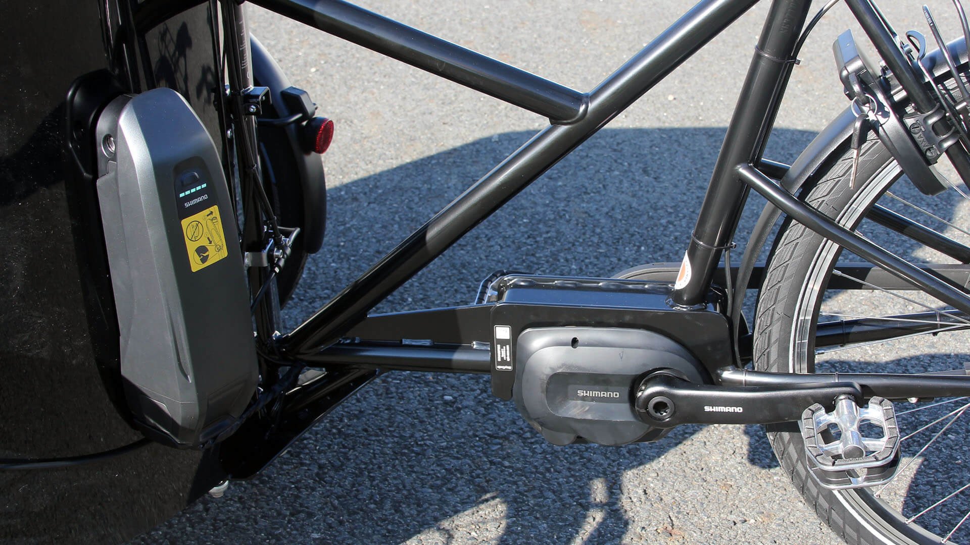 Nihola Cargo XL PRO assistance pédalier avec porte avant (modèle de démonstration)