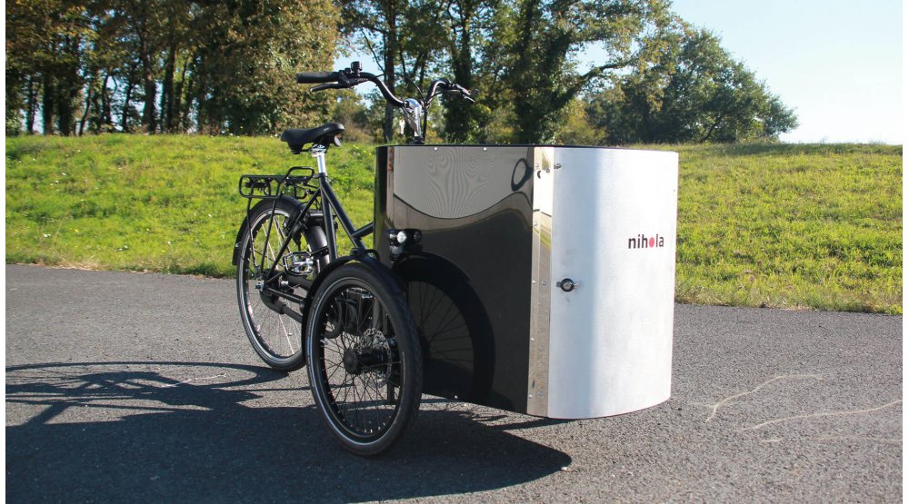 Nihola Cargo XL PRO assistance pédalier avec porte avant (modèle de démonstration)