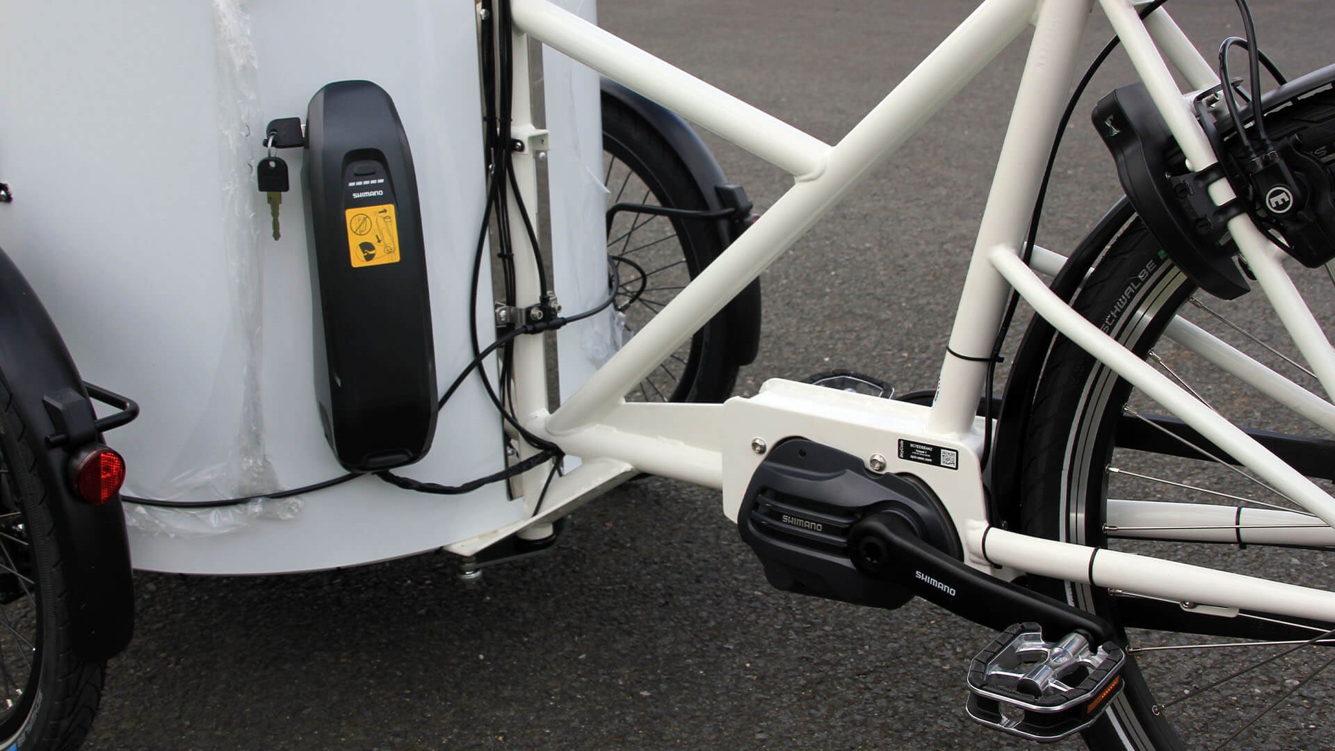 NIHOLA CARGO XL Propreté assistance pédalier - Modèle de démonstration