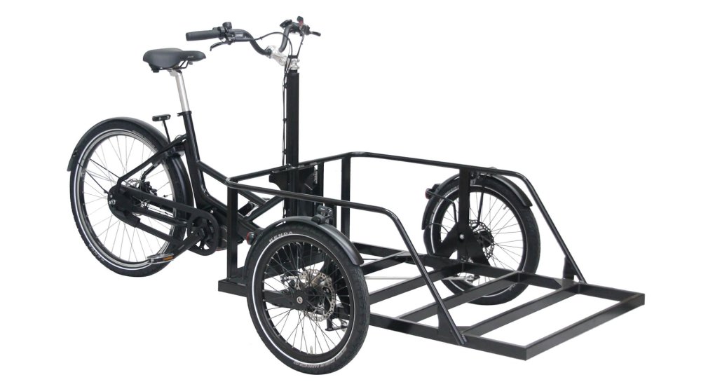 Le triporteur NIHOLA MAXX avec  assistance pédalier Shimano