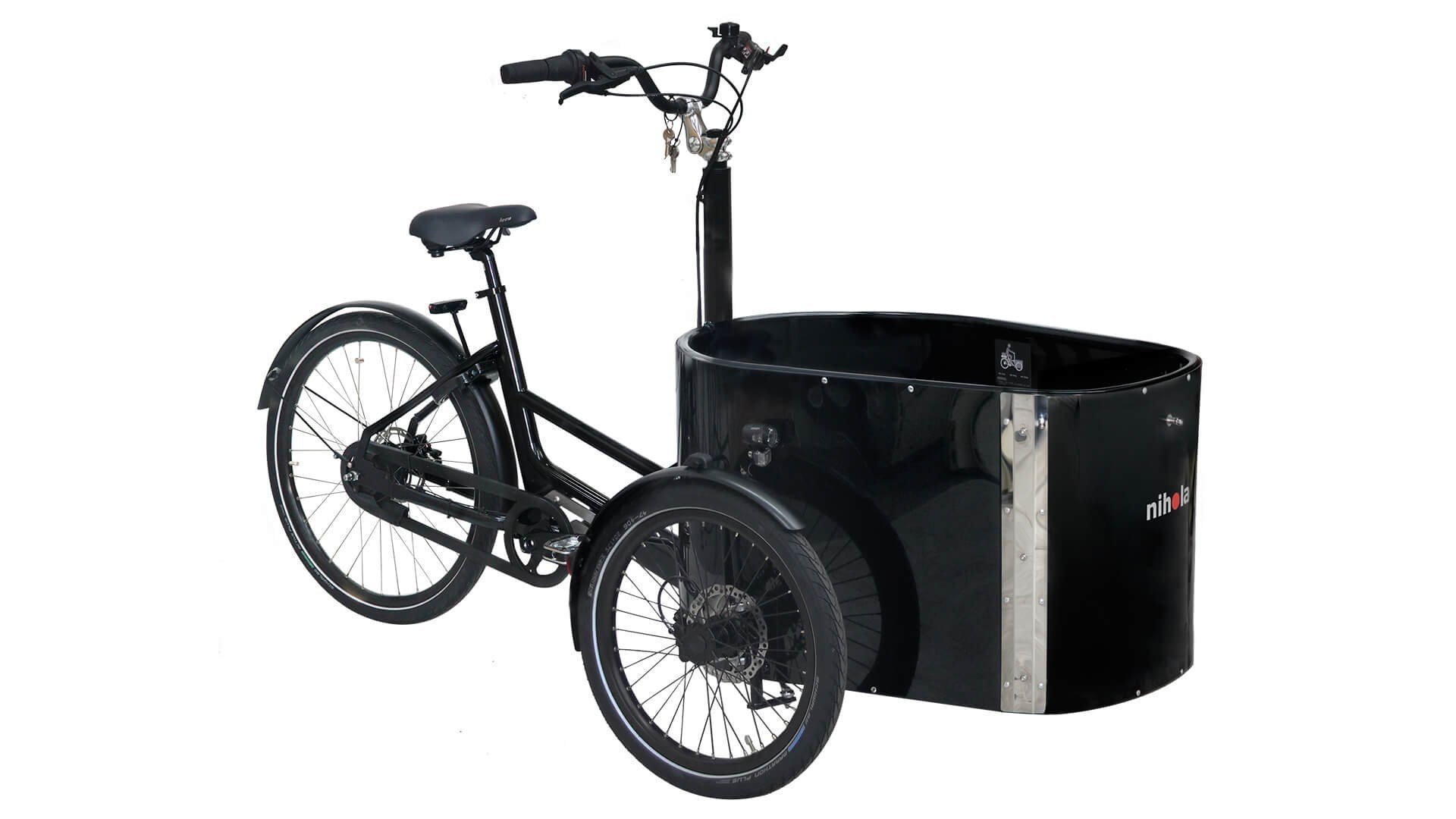 Triporteur NIHOLA CARGO Basic sans assistance électrique