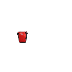 Deux sacoches amovibles 100% étanche  Ortlieb City,rouge