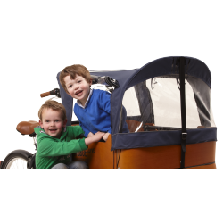 Tente de pluie bleue Triporteur Babboe Curve