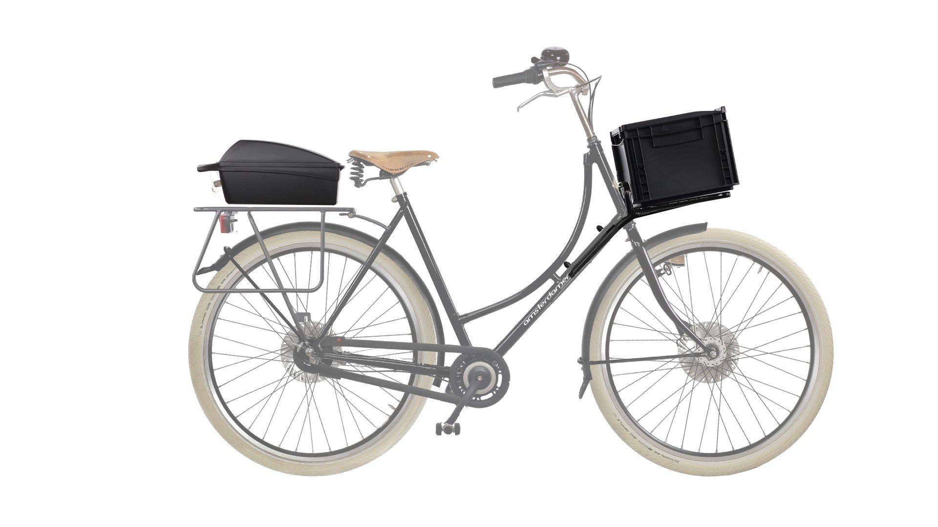 Accessoires de vélo pour transporter (panier, sacoche, ..)