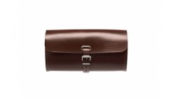 Sacoche en cuir Brooks Challenge marron, taille L, pour selle ou guidon
