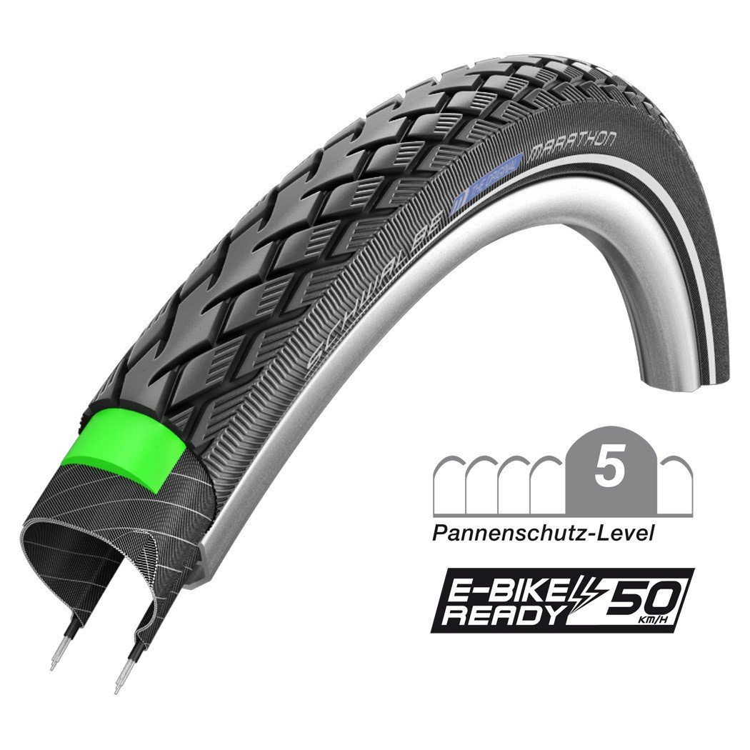 Pneumatique Marathon pour le cyclotourisme (pièce détachée)