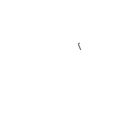 Potence traditionnelle droite en inox.