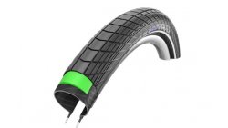 Pneumatiques Noirs Big apple Plus sur biporteur Bakfiets.nl