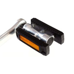 Pédales anti-dérapantes aluminium et caoutchouc (option montée)