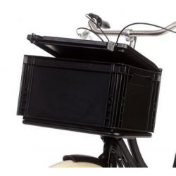 Casier avec couvercle 25 l., pour porte-bagage avant