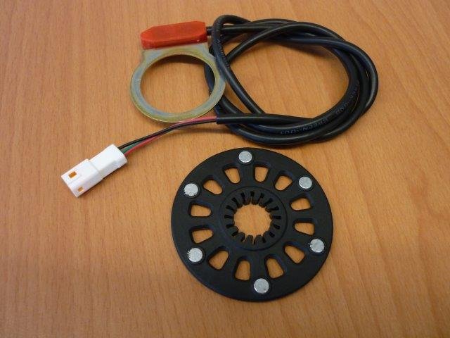 Capteur de pédalage assistance Static avec disque à 6 aimants l. 90 cm