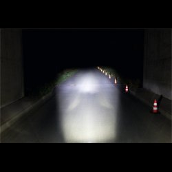 Phare de vélo à led Chromé 30 lux