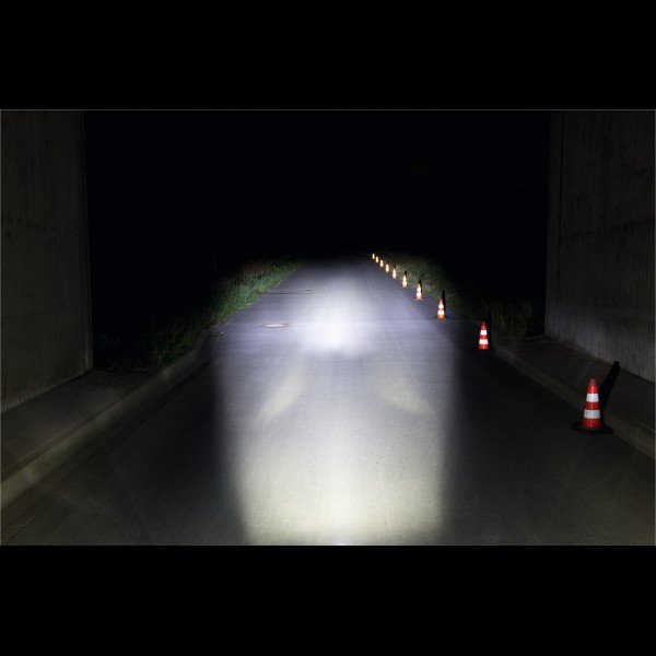 Phare de vélo à led Chromé 30 lux