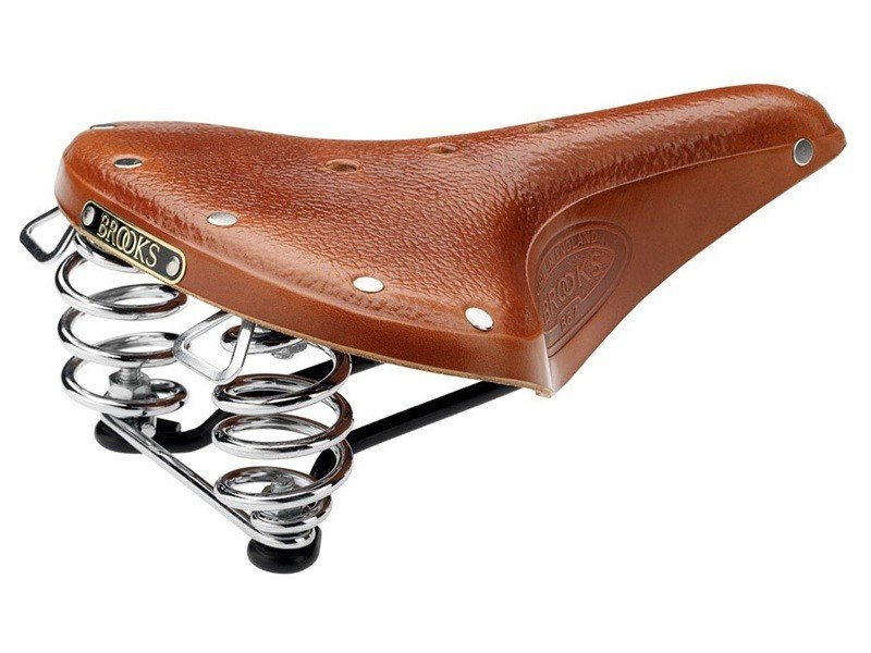 Selle Brooks B67S miel,version courte