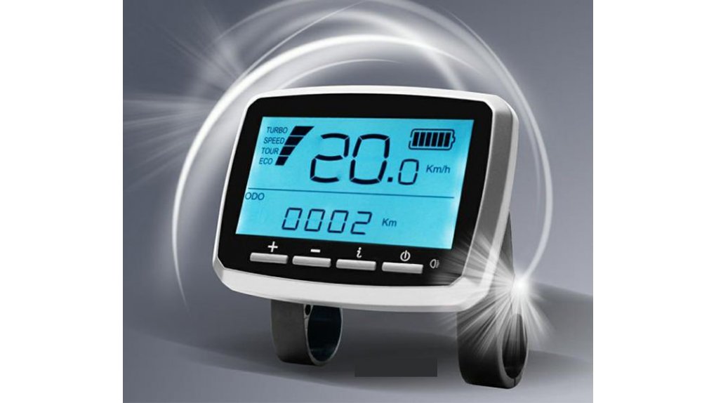 Console écran LCD  pour moteur pédalier Vfiets avec rétropédalage