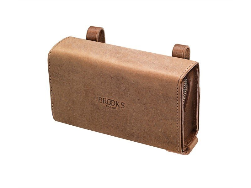 Sacoche de selle Brooks D-Shaped, pré-rodée