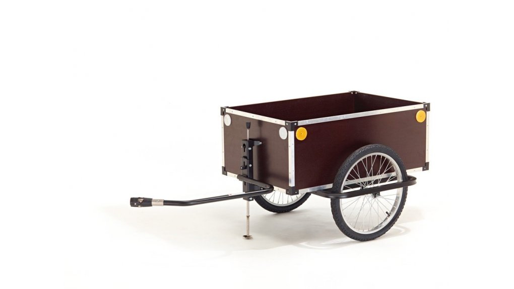 Remorque Jumbo "D" 20" bac sans couvercle fix fourche