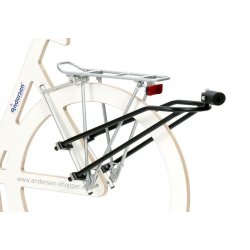 Fixation pour chariot Andersen aux haubans du vélo (sans serrure)
