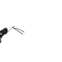 Fixation pour chariot Andersen aux haubans du vélo (sans serrure)