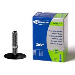 Chambre à air Schwalbe 26 " pneu l. 40 à 60 mm jante 559,valve auto
