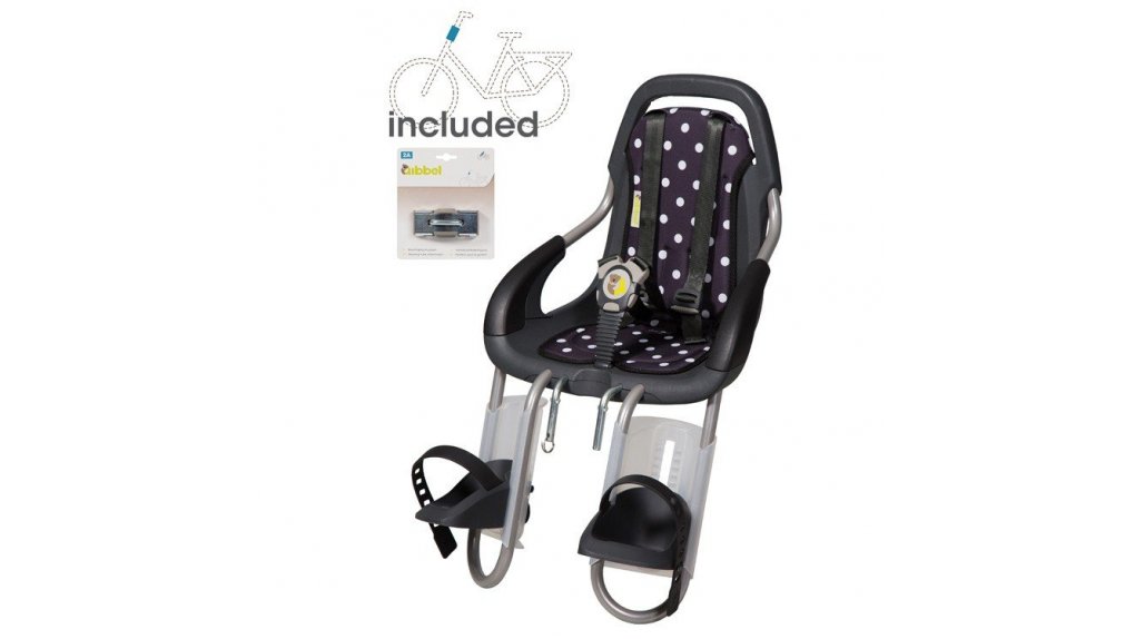 Siège enfant de vélo avant Qibbel, 9 mois* à 3 ans