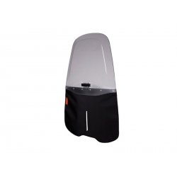 Pare-brise pour siège enfant de vélo avant réglable en inclinaison