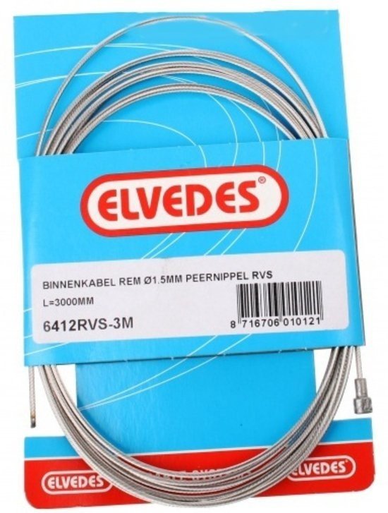 Câble de freins pour tandem ou vélo (3 mètres)