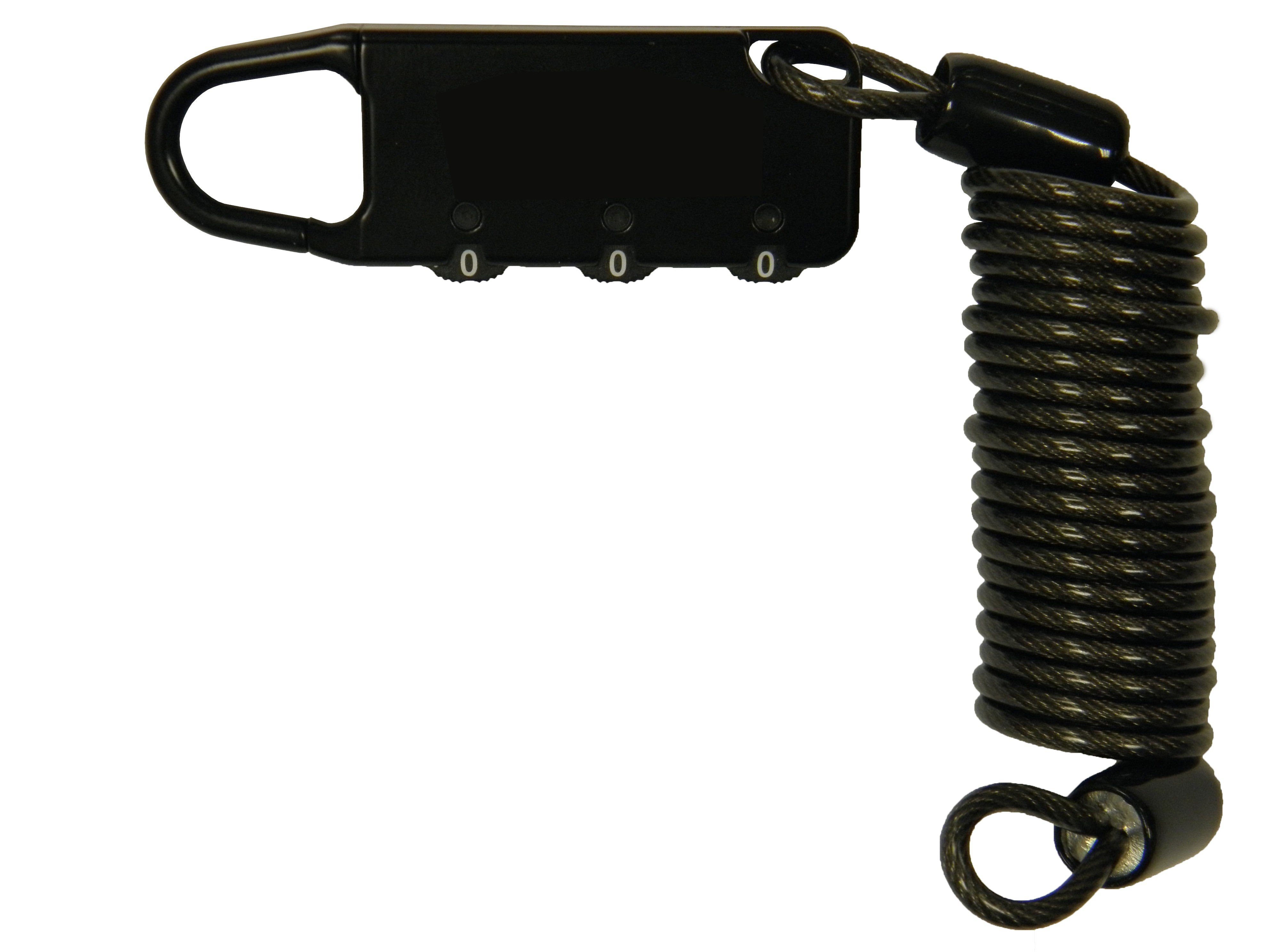 Antivol léger à code pour selle ou sacoche