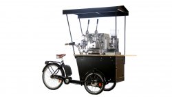 Plan de travail spécial aménagement triporteur pro  - couleur chêne