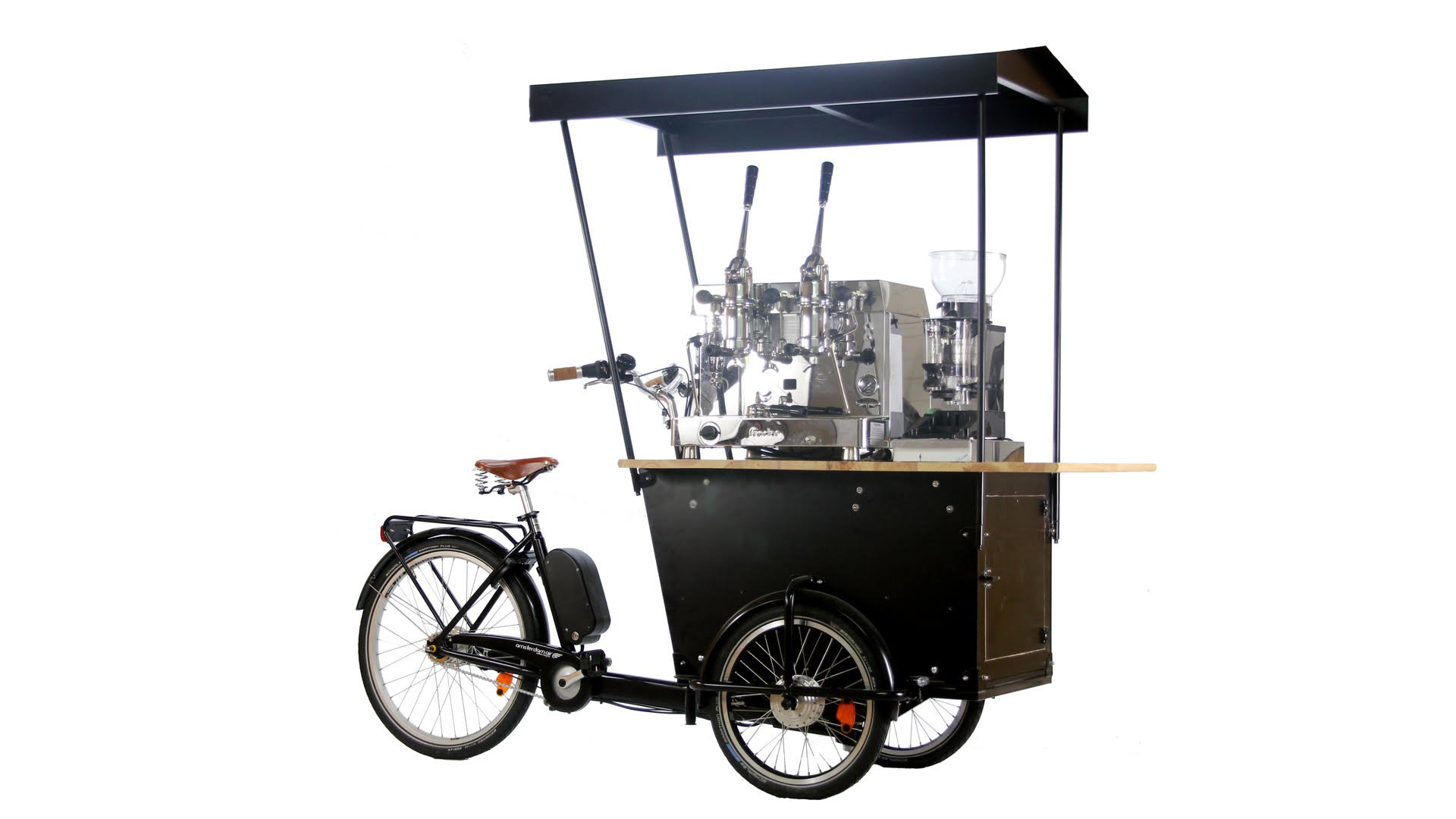 Plan de travail spécial aménagement triporteur pro  - couleur chêne