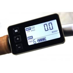 Console LCD 6 niveaux, compteur de vitesse