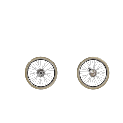 Pneu ballons Big Apple, frein ventilé 30% plus puissants